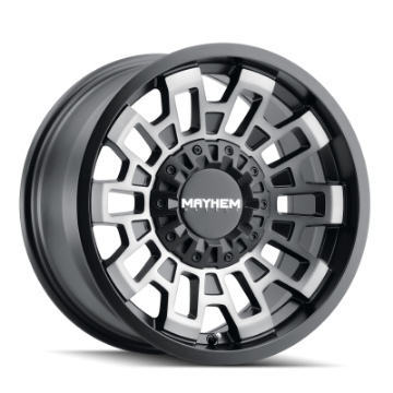 Picture of Mayhem 8113 Cortex 20x9 - 5x139-7 BP - 0mm Offset - 110mm Hub Matte Black w- Dark Tint Wheel