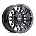 Picture of Mayhem 8108 Decoy 20x9 - 6x135 BP - 18mm Offset - 106mm Hub Black w- Milled Spokes Wheel