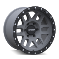 Picture of Mayhem 8304 Delta 20x9 - 5x150 BP - 0mm Offset - 110mm Hub Matte Gunmetal w- Matte Black Lip Wheel
