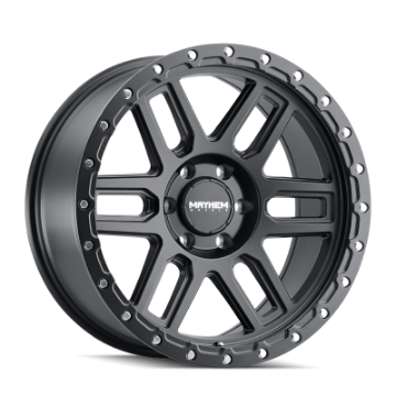 Picture of Mayhem 8304 Delta 17x9 - 6x135 BP - 0mm Offset - 87-1mm Hub Matte Black Wheel