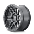 Picture of Mayhem 8304 Delta 20x9 - 5x150 BP - 0mm Offset - 110mm Hub Matte Black Wheel