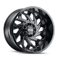 Picture of Mayhem 8112 Essex 20x12 - 8x165-1 BP - -51mm Offset - 125-2mm Hub Black w- Milled Spokes Wheel