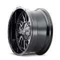 Picture of Mayhem 8111 Flywheel 20x10 - 6x135 BP - -19mm Offset - 106mm Hub Black w- Milled Spokes Wheel