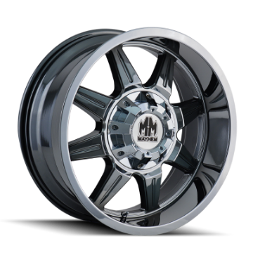 Picture of Mayhem 8100 Monstir 22x10 - 6x135 BP - -19mm Offset - 106mm Hub Chrome Wheel
