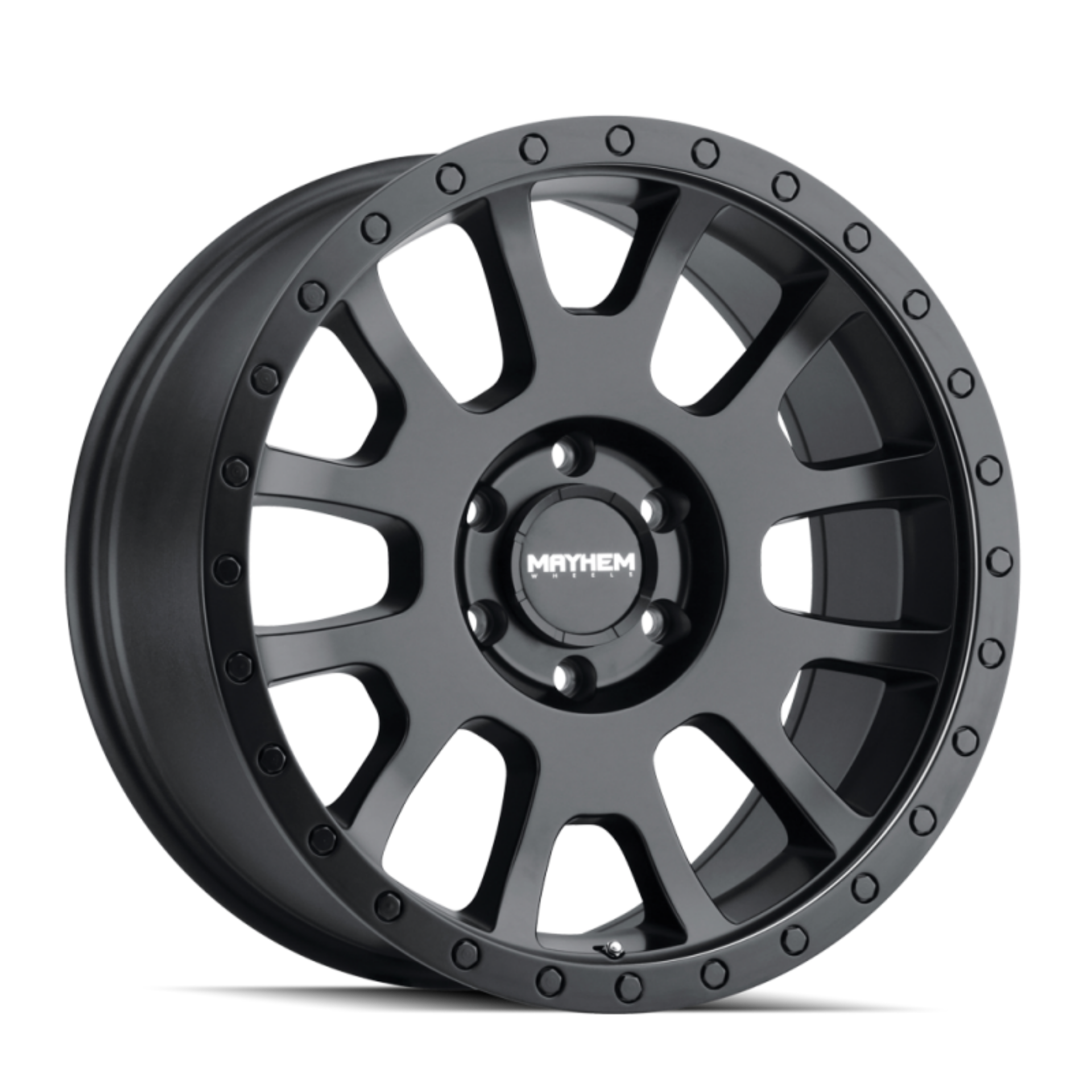 Picture of Mayhem 8302 Scout 20x9 - 8x165-1 BP - 0mm Offset - 130-8mm Hub Matte Black Wheel