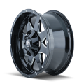 Picture of Mayhem 8040 Tank 18x9 - 5x127 BP - -12mm Offset - 87mm Hub Black w- Milled Spokes Wheel