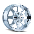 Picture of Mayhem 8040 Tank 18x9 - 8x165-1 BP - 18mm Offset - 130-8mm Hub Chrome Wheel