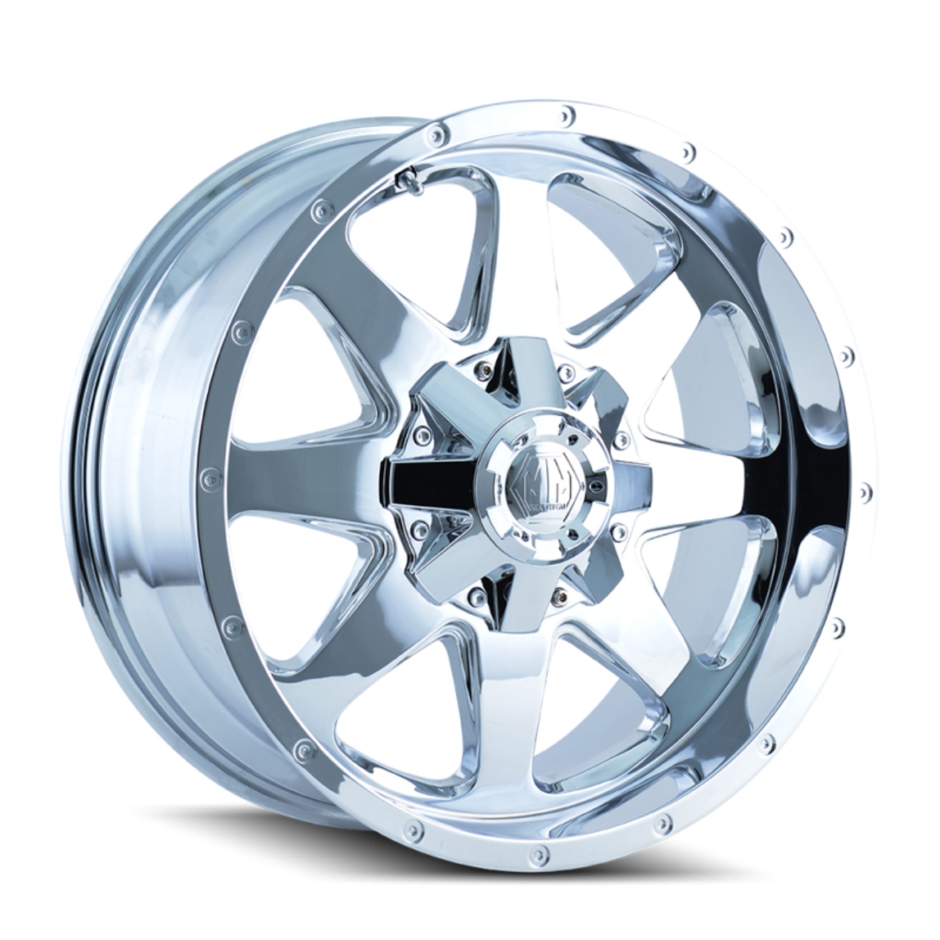 Picture of Mayhem 8040 Tank 20x9 - 6x139-7 BP - 18mm Offset - 108mm Hub Chrome Wheel