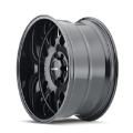 Picture of Mayhem 8110 Tripwire 20x10 - 6x135 BP - -19mm Offset - 87-1mm Hub Black w- Milled Spokes Wheel