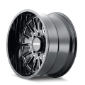Picture of Mayhem 8114 Utopia 20x9 - 5x127 BP - 0mm Offset - 71-5mm Hub Black w- Milled Spokes Wheel