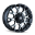 Picture of Mayhem 8015 Warrior 17x9 - 8x165-1 BP - -12mm Offset - 130-8mm Hub Black-Machined Face Wheel
