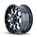 Picture of Mayhem 8015 Warrior 20x9 - 5x150 BP - 18mm Offset - 110mm Hub Black-Machined Face Wheel