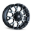Picture of Mayhem 8015 Warrior 17x9 - 5x127 BP - -12mm Offset - 87mm Hub Black-Machined Face Wheel