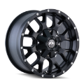 Picture of Mayhem 8015 Warrior 18x9 - 5x150 BP - 18mm Offset - 110mm Hub Matte Black Wheel