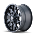 Picture of Mayhem 8015 Warrior 20x9 - 5x127 BP - 0mm Offset - 87mm Hub Matte Black Wheel