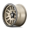 Picture of Dirty Life 9309 Canyon Pro 17x9-5x150 BP-0mm Offset-110mm Hub Satin Gold Wheel - Beadlock