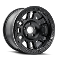 Picture of Dirty Life 9314 Canyon Race 17x9 - BLANK BP - -12mm Offset - 71-5mm Hub Matte Black Wheel