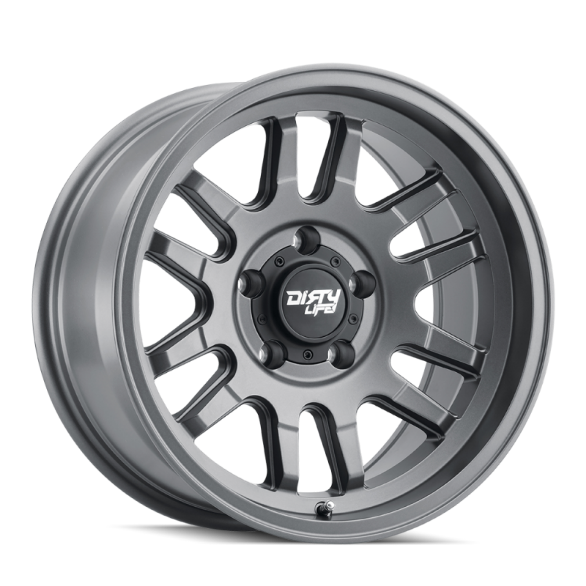 Picture of Dirty Life 9310 Canyon 17x9 - 5x139-7 BP - 0mm Offset - 108-1mm Hub Satin Graphite Wheel