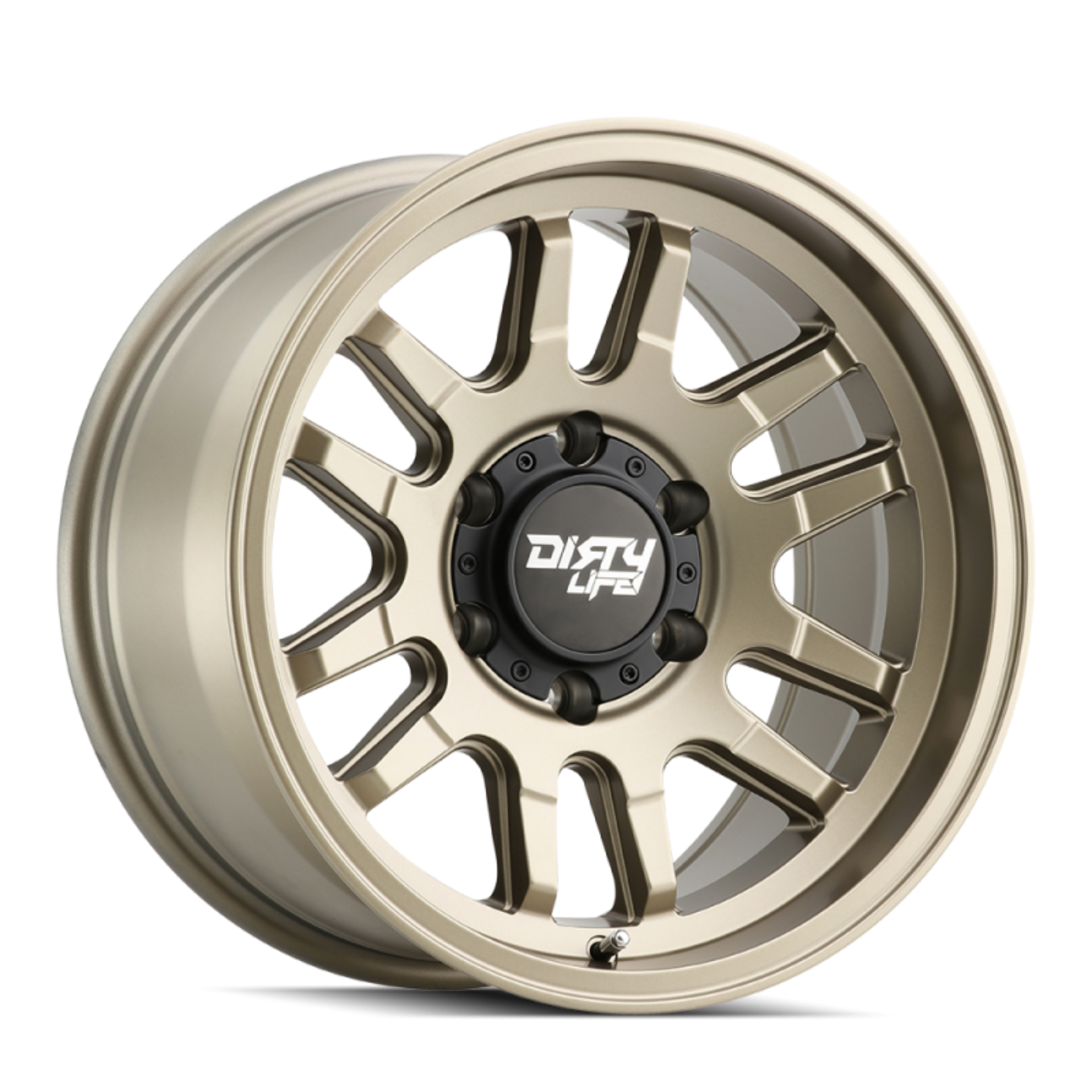 Picture of Dirty Life 9310 Canyon 17x9 - 5x139-7 BP - 0mm Offset - 108-1mm Hub Satin Gold Wheel