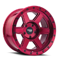 Picture of Dirty Life 9315 Compound 17x9 - 5x139-7 BP - -12mm Offset - 108mm Hub Crimson Candy Red Wheel