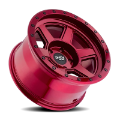 Picture of Dirty Life 9315 Compound 17x9 - 5x127 BP - -38mm Offset - 78-1mm Hub Crimson Candy Red Wheel