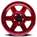 Picture of Dirty Life 9315 Compound 17x9 - 5x127 BP - -38mm Offset - 78-1mm Hub Crimson Candy Red Wheel