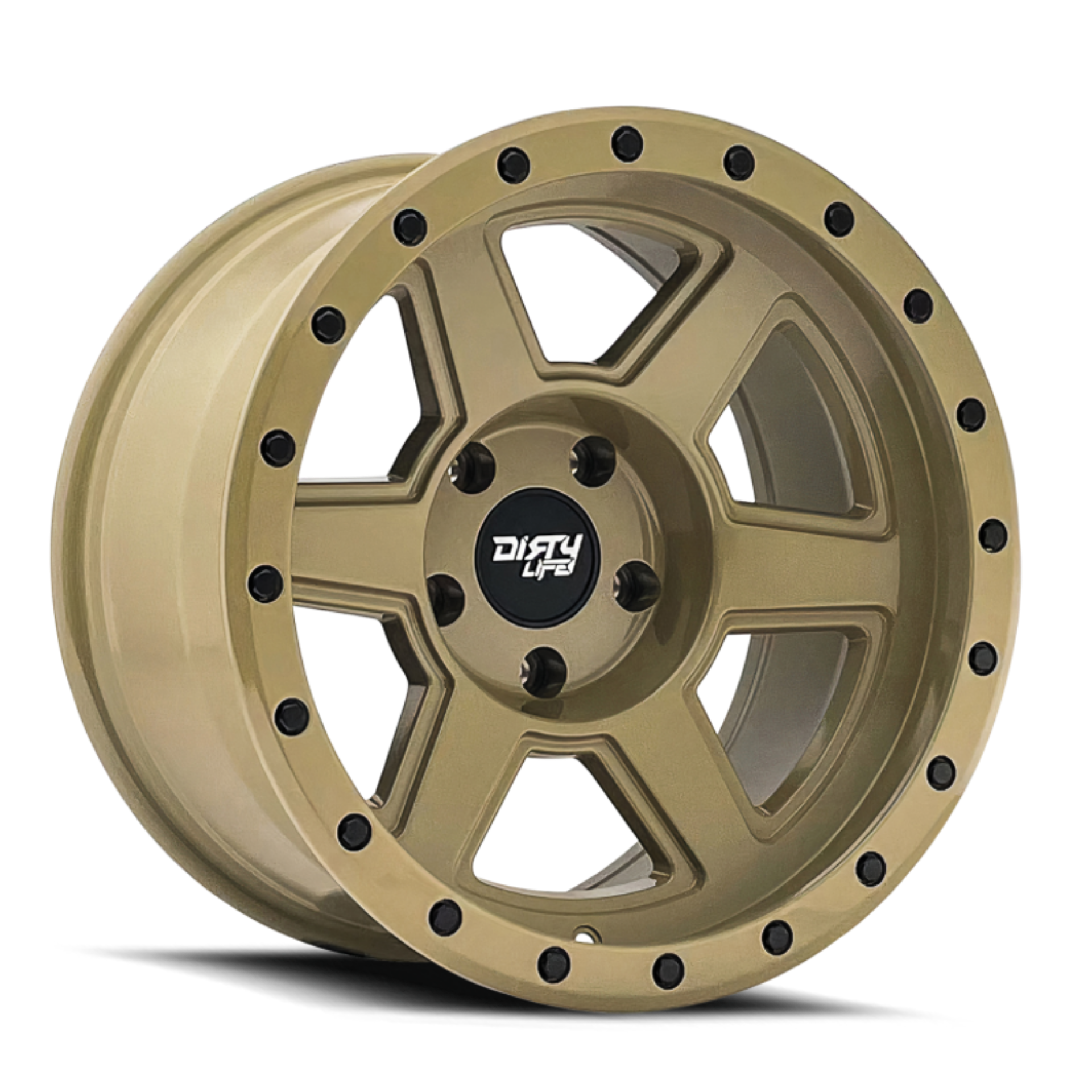 Picture of Dirty Life 9315 Compound 17x9 - 5x139-7 BP - -12mm Offset - 108mm Hub Desert Sand Wheel