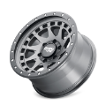 Picture of Dirty Life 9311 Enigma Pro 17x9-8x170 BP--12mm Offset-130-8mm Hub Satin Graphite Wheel - Beadlock