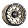 Picture of Dirty Life 9311 Enigma Pro 17x9-6x139-7 BP--12mm Offset-106mm Hub Satin Gold Wheel - Beadlock