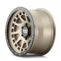Picture of Dirty Life 9311 Enigma Pro 17x9-5x127 BP--38mm Offset-71-5mm Hub Satin Gold Wheel - Beadlock