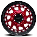 Picture of Dirty Life 9313 Enigma Race 17x9 - 6x139-7 BP - -38mm Offset - 106mm Hub Crimson Candy Red Wheel