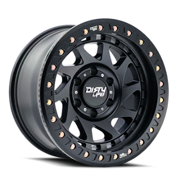Picture of Dirty Life 9313 Enigma Race 17x9 - 5x127 BP - -38mm Offset - 78-1mm Hub Matte Black Wheel