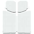 Picture of DEI 18-23 Jeep Wrangler JL 2-Door Boom Mat Headliner - 5 Piece - White