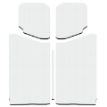 Picture of DEI 18-23 Jeep Wrangler JL 2-Door Boom Mat Headliner - 5 Piece - White