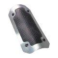 Picture of DEI Powersport Flexible Heat Shield -4in x 8in - Brushed-Onyx