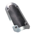 Picture of DEI Powersport Flexible Heat Shield -4in x 8in - Brushed-Onyx