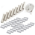 Picture of DEI Protect-A-Boot and Wire Kit 8 Cylinder - Silver