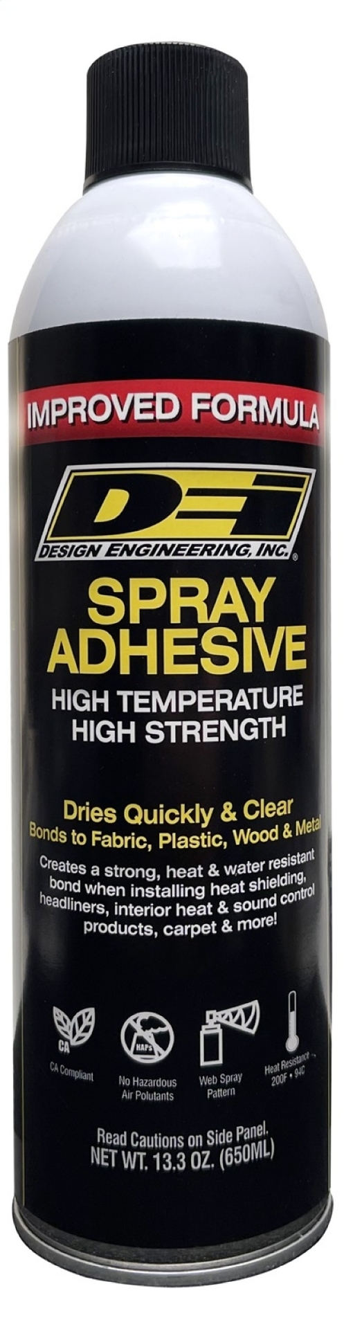 Picture of DEI Hi Temp Spray Adhesive 13-3 oz- Can Aerosol