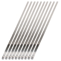 Picture of DEI Stainless Steel Positive Locking Tie 1-2in 12mm x 20in - 10 per pack