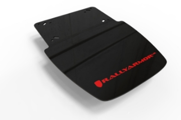 Picture of Rally Armor 19-25 Can-Am Ryker Rally Ed- & Sport Black UR Mud Guard Red Logo MOQ 200 PCS