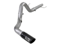 Picture of aFe 2021 Ford F-150 V6-3-0L td Large Bore 409 SS DPF-Back Exhaust System