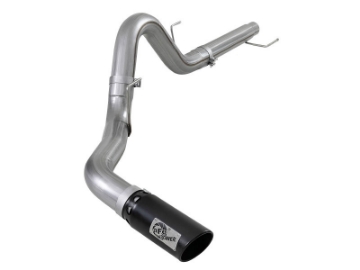 Picture of aFe 2021 Ford F-150 V6-3-0L td Large Bore 409 SS DPF-Back Exhaust System