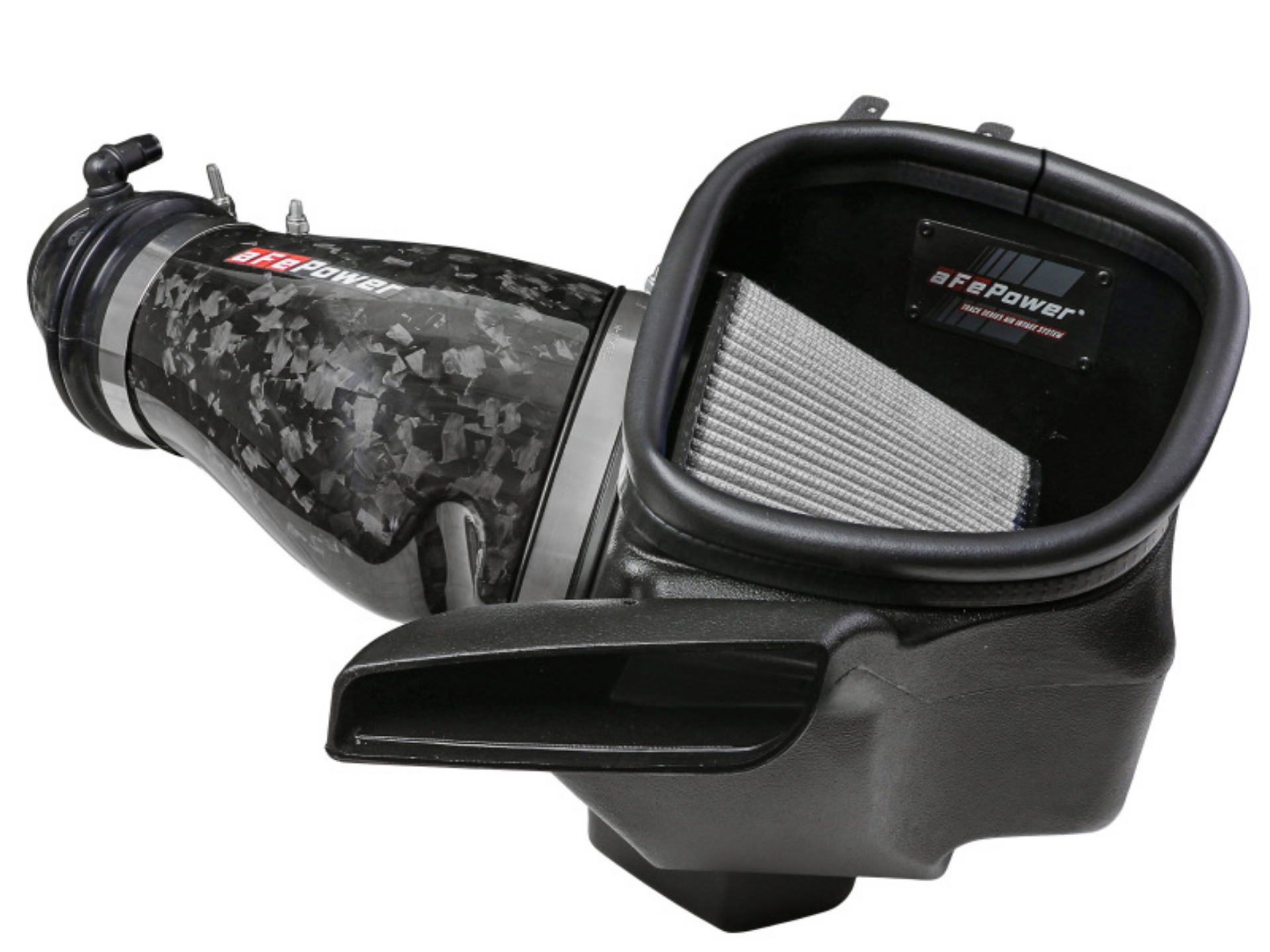 Picture of aFe 2021 Dodge Durango SRT Hellcat Track Series Carbon Fiber Cold Air Intake System w- Pro DRY S