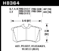 Picture of Hawk 98-00 Audi A4 2-8L Avant Rear ER-1 Brake Pads