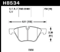 Picture of Hawk 2011 BMW 125i Front ER-1 Brake Pads