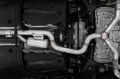 Picture of MBRP 2022 Volkswagen Golf R MK8 3in Cat-Back Quad Split Rear Valve Delete Exhaust