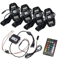 Picture of Oracle Underbody  RGB+W Wheel Well Rock Light Kit - 4 PCS - ColorSHIFT