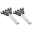 Picture of Ford Racing Logo Wire Loom Chrome Base-Black