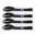 Picture of Borne Off-Road Heavy-Duty Ratchet Tie-Down Kit 4-Pack - Black