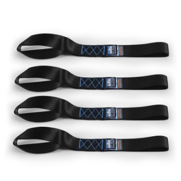 Picture of Borne Off-Road Heavy-Duty Ratchet Tie-Down Kit 4-Pack - Black